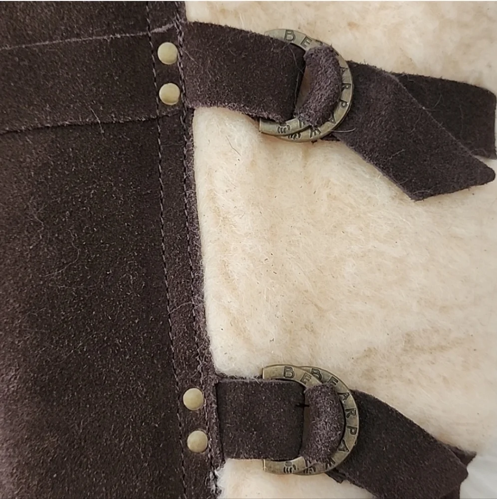 Bearpaw Alexandra Wool Sheep Skin Mid Calf Winter Boots